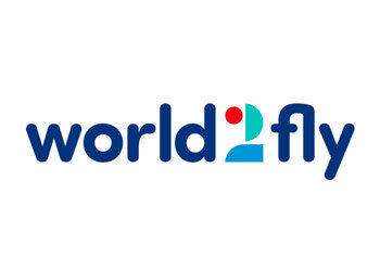 World2fly logo