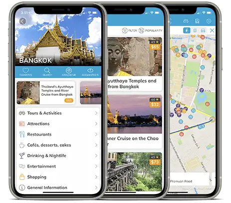 Destination guides app